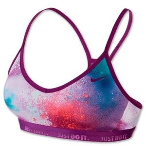 Nike Dri-Fit Purple Racerback Sports Bra
